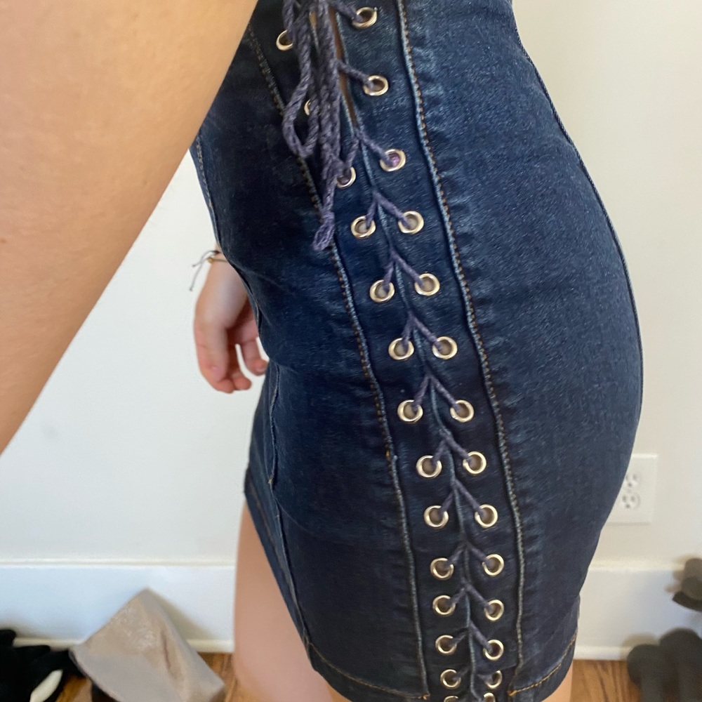 70s cute Denim skirt!